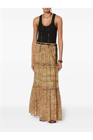 Gonna con volant volomia in voile di cotone biologico MARANT ÉTOILE | JU0488FAD1J14E67KI